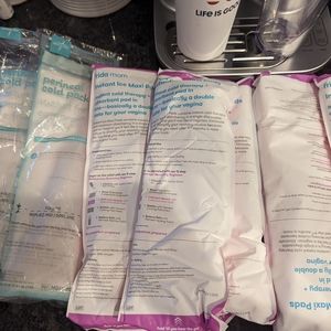 8 perineal cold pack pads after labor